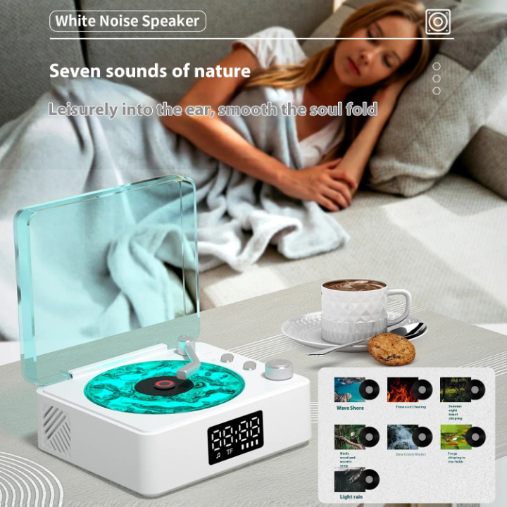 Mini haut-parleur Bluetooth à bruit blanc rétro - Cash Boutique