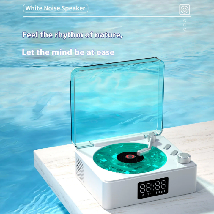 Mini haut-parleur Bluetooth à bruit blanc rétro - Cash Boutique