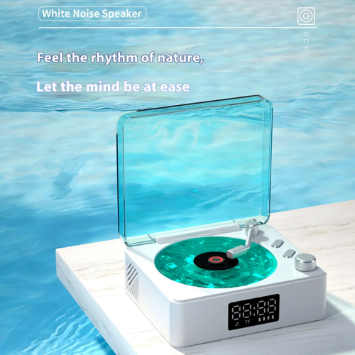 Mini haut-parleur Bluetooth à bruit blanc rétro - Cash Boutique