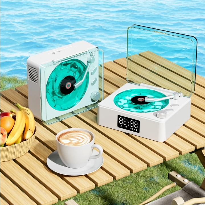 Mini haut-parleur Bluetooth à bruit blanc rétro - Cash Boutique