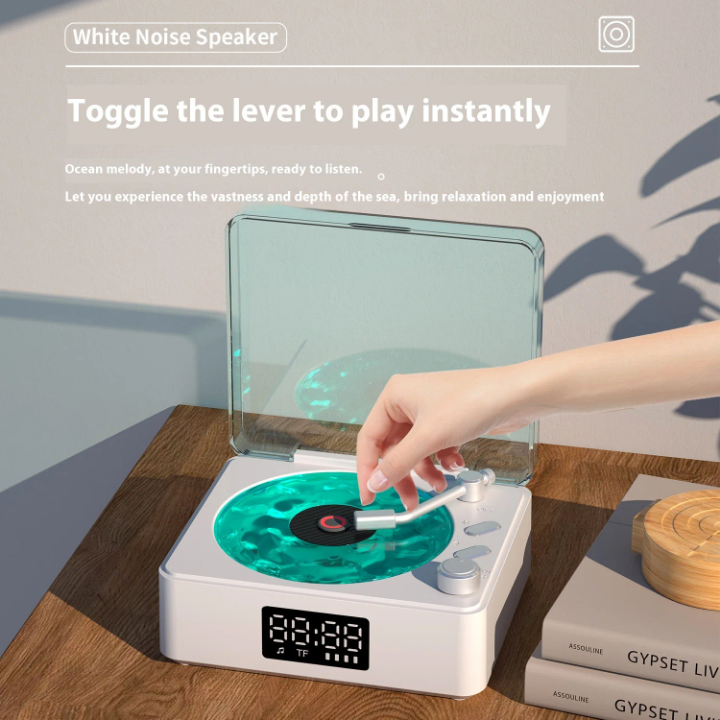 Mini haut-parleur Bluetooth à bruit blanc rétro - Cash Boutique