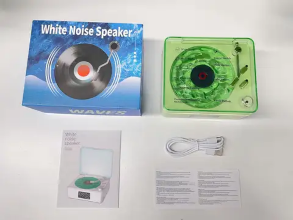 Mini haut-parleur Bluetooth à bruit blanc rétro - Cash Boutique